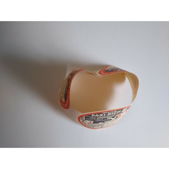 Dari-Rich Chocolate Milk Bottle Collar Teacher and Student Graphics Vintage NOS - Picture 3 of 7